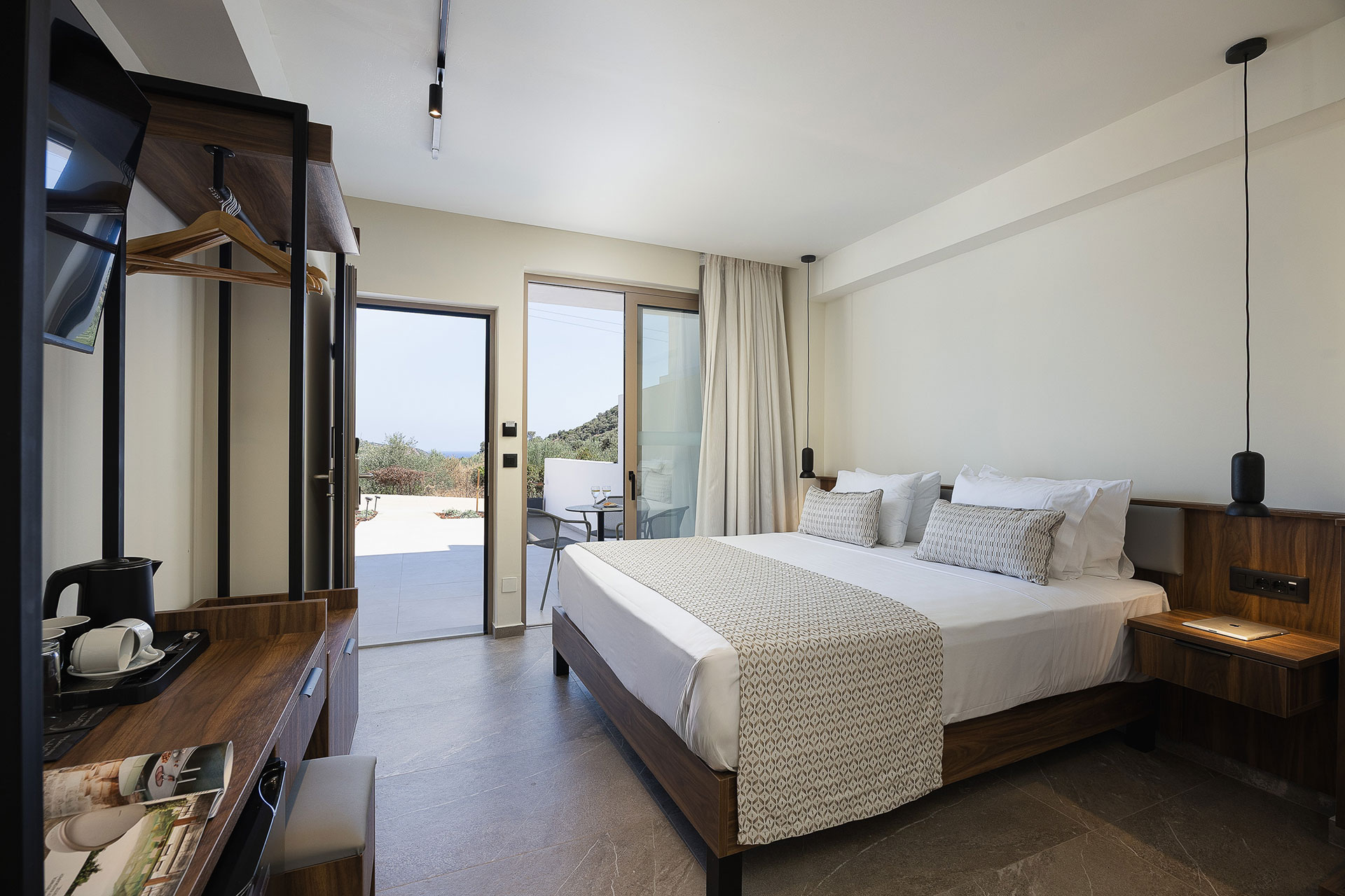 New DELUXE STYLISH ROOM BALCONY OR TERRACE
